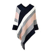 Poncho femme hiver chic