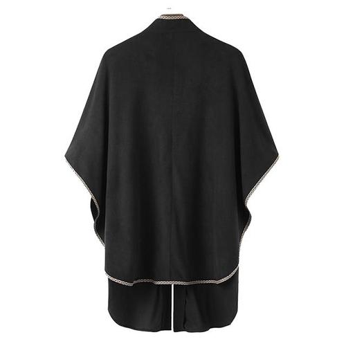 Poncho Homme Col Montant