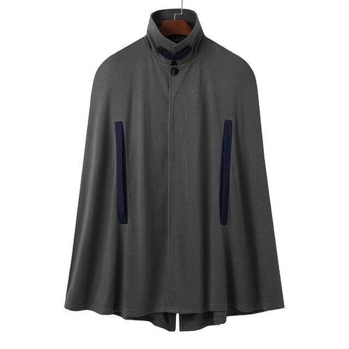 Poncho homme hiver grande taille