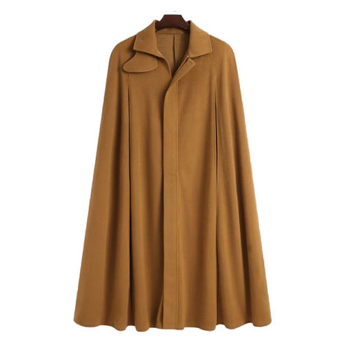 poncho homme long