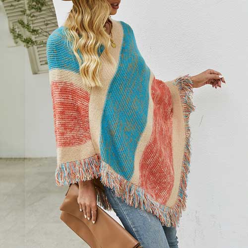 Poncho Cape Été accessoire estival incontournable
