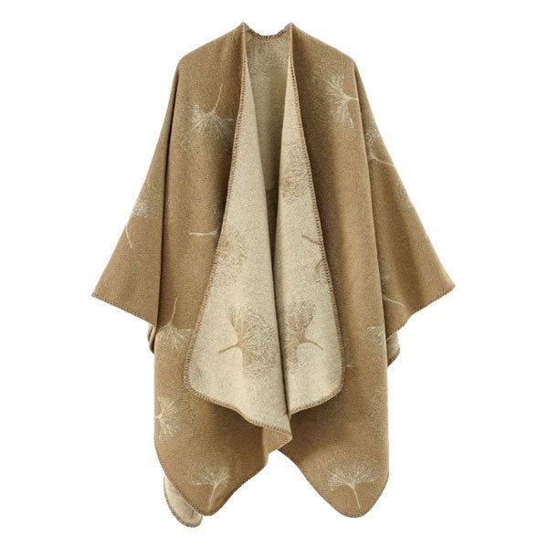 Poncho Coton Motifs Bariolés motifs géométriques variés