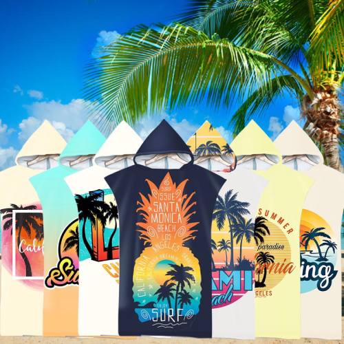 Collection de poncho surf chez mon poncho