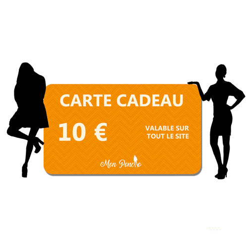 Carte Cadeau Mon Poncho carte présent stylée