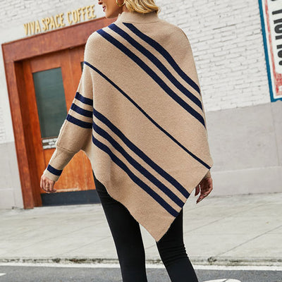 Poncho Pull Manches Longues