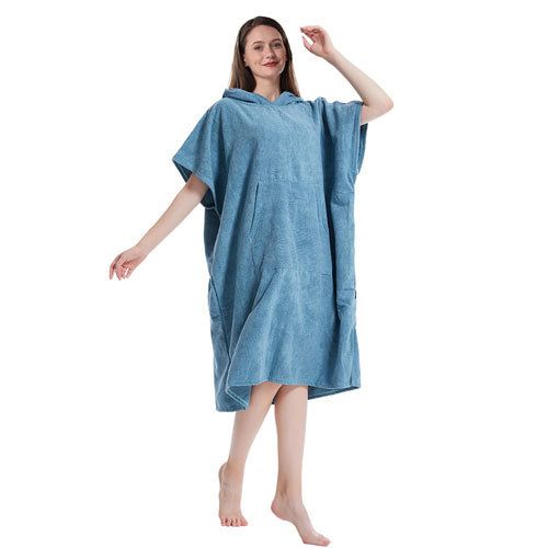 Poncho serviette pour bain femme