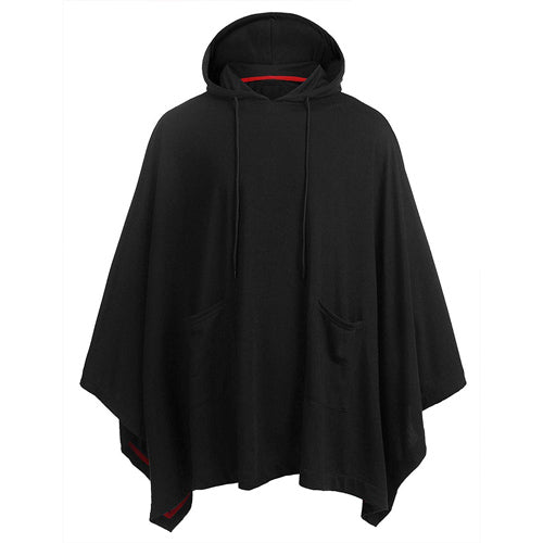 poncho homme polaire