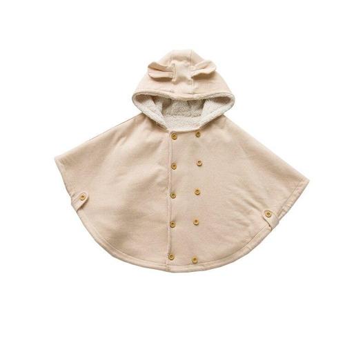 Poncho Polaire Enfant Hiver