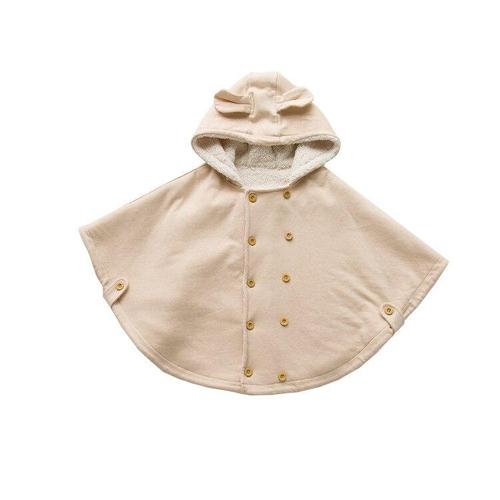 Poncho bébé polaire hiver