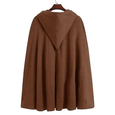 Poncho homme hiver capuche qualité hivernale premium