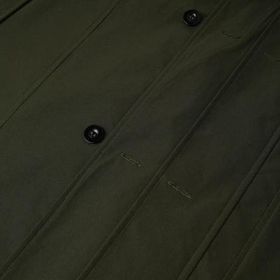 Poncho homme long boutons coupe sophistiquée raffinée