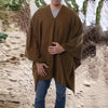Poncho Homme Long Chic