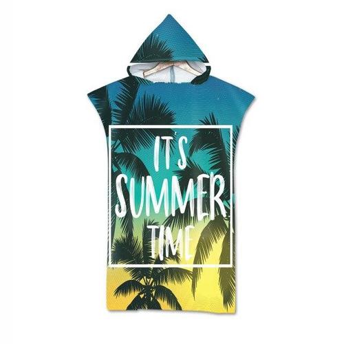 Poncho surf éponge microfibres