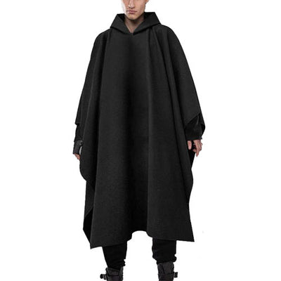 Poncho homme extra long style streetwear