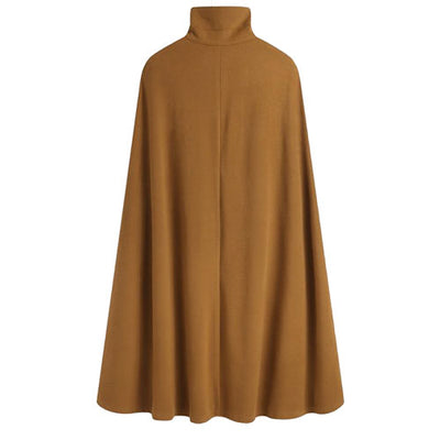 poncho homme long chaud hiver