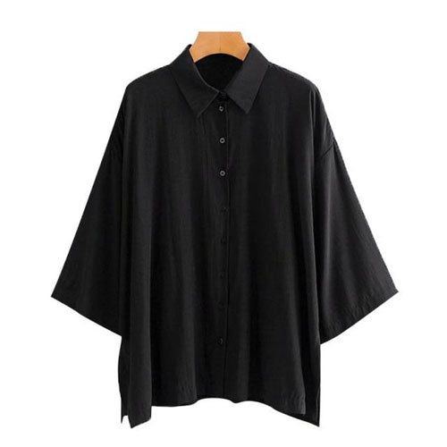 Poncho homme chemise
