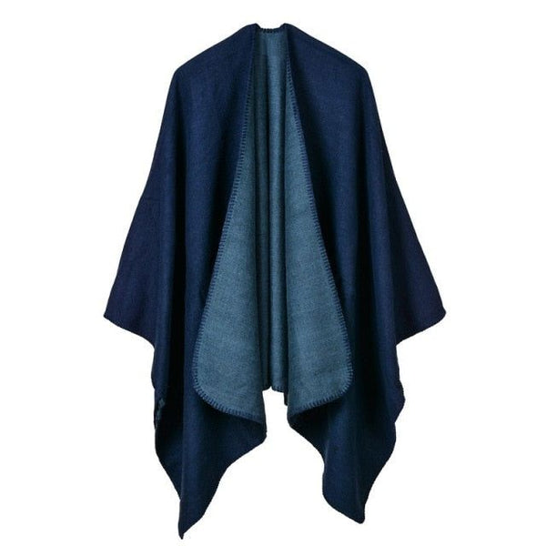 Poncho Femme Chic Hiver qualité premium assumée