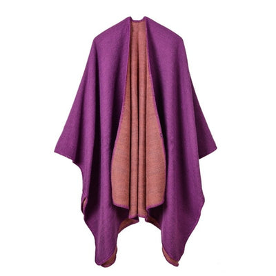 Poncho Femme Chic Hiver