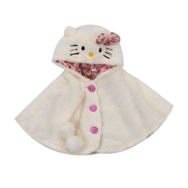 Poncho bébé hello kitty